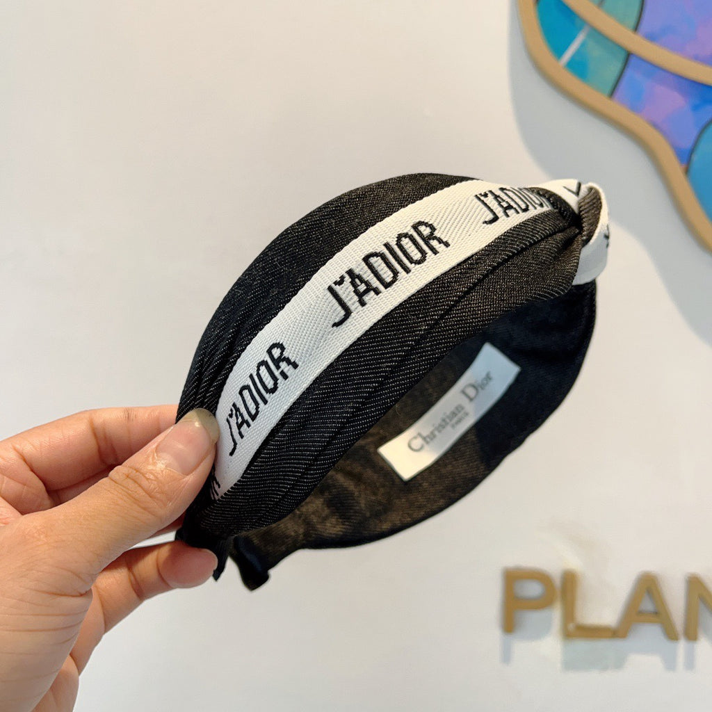 DIOR Denim Headband