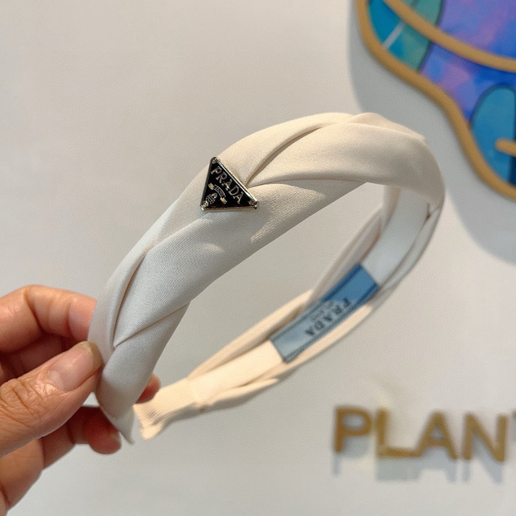 PRADA Logo Headband