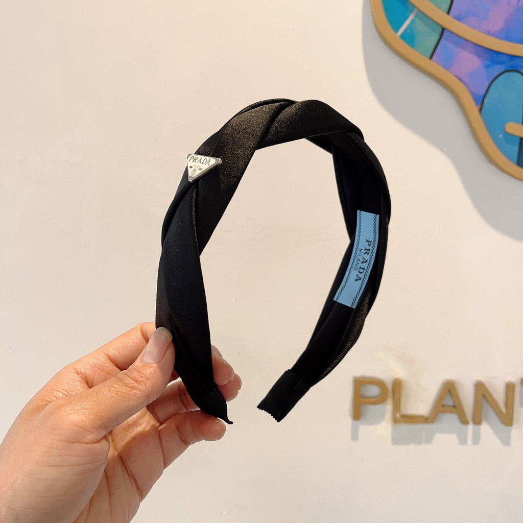 PRADA Logo Headband