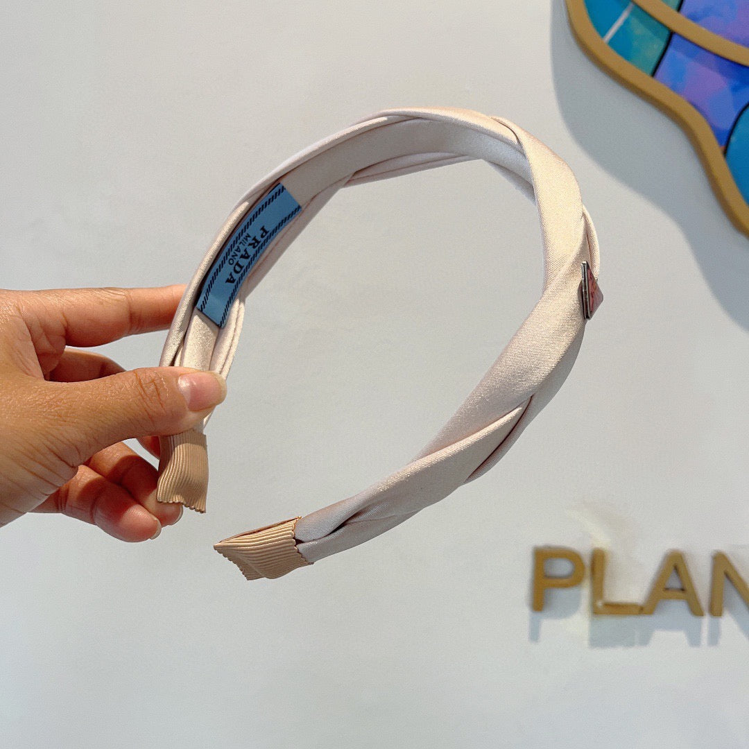 PRADA Logo Headband