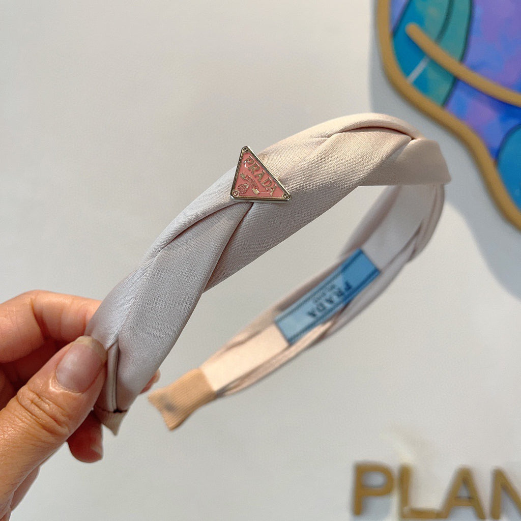PRADA Logo Headband