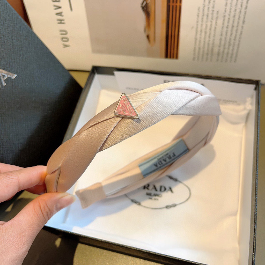 PRADA Logo Headband