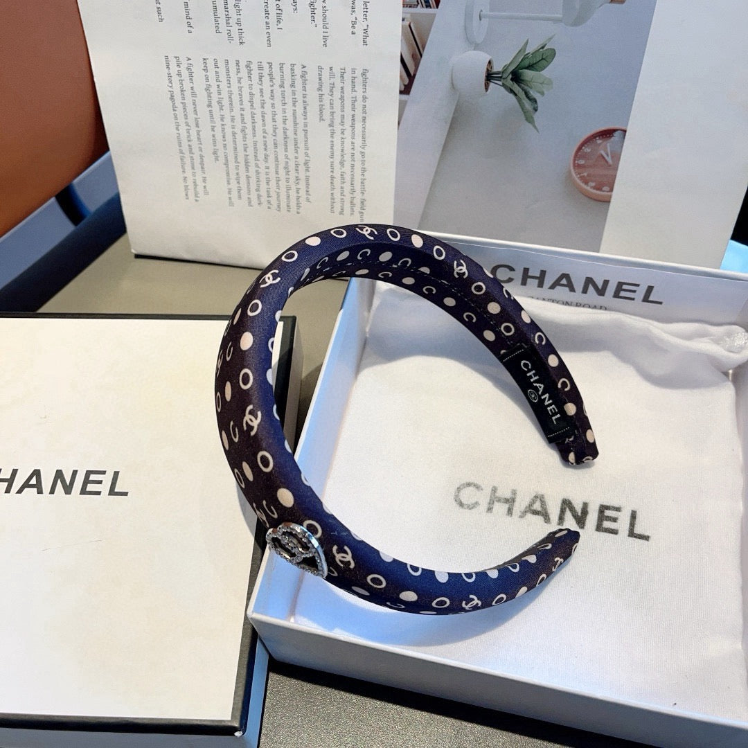 CHANEL Satin Headband