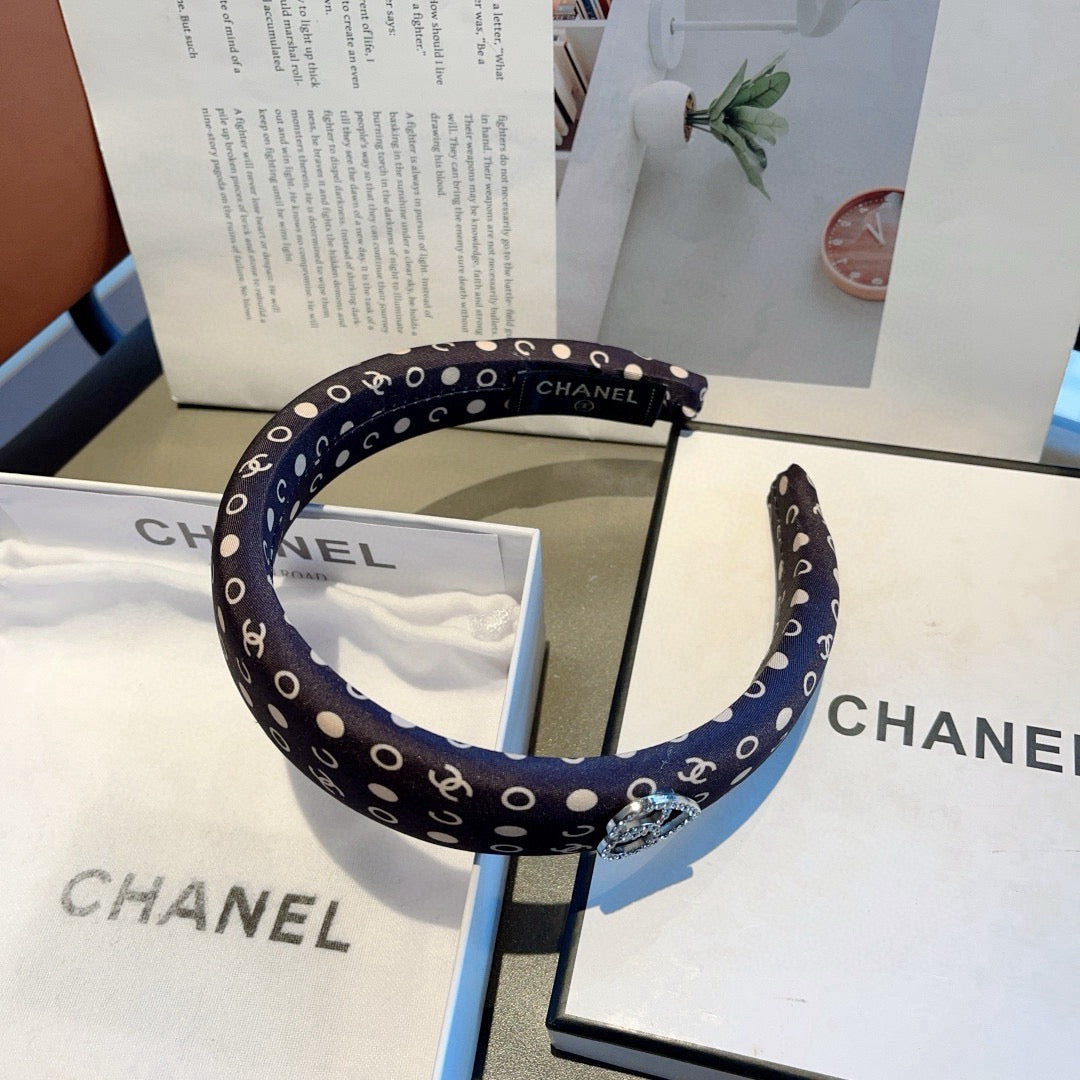 CHANEL Satin Headband