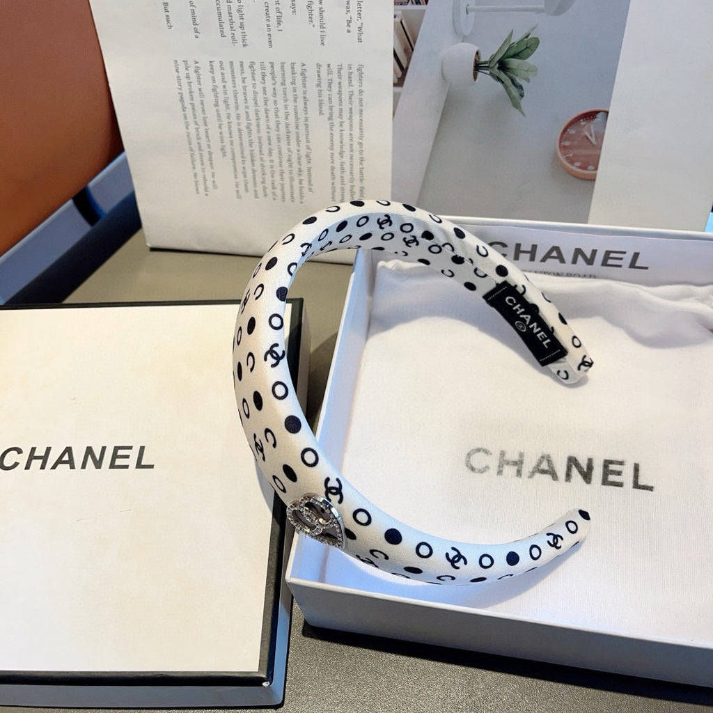 CHANEL Satin Headband