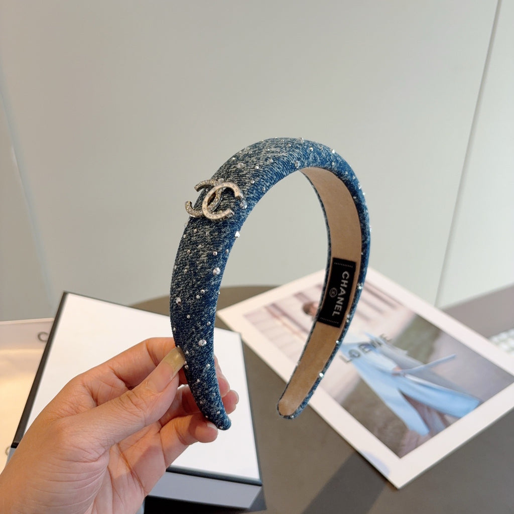CHANEL Crystal Headband