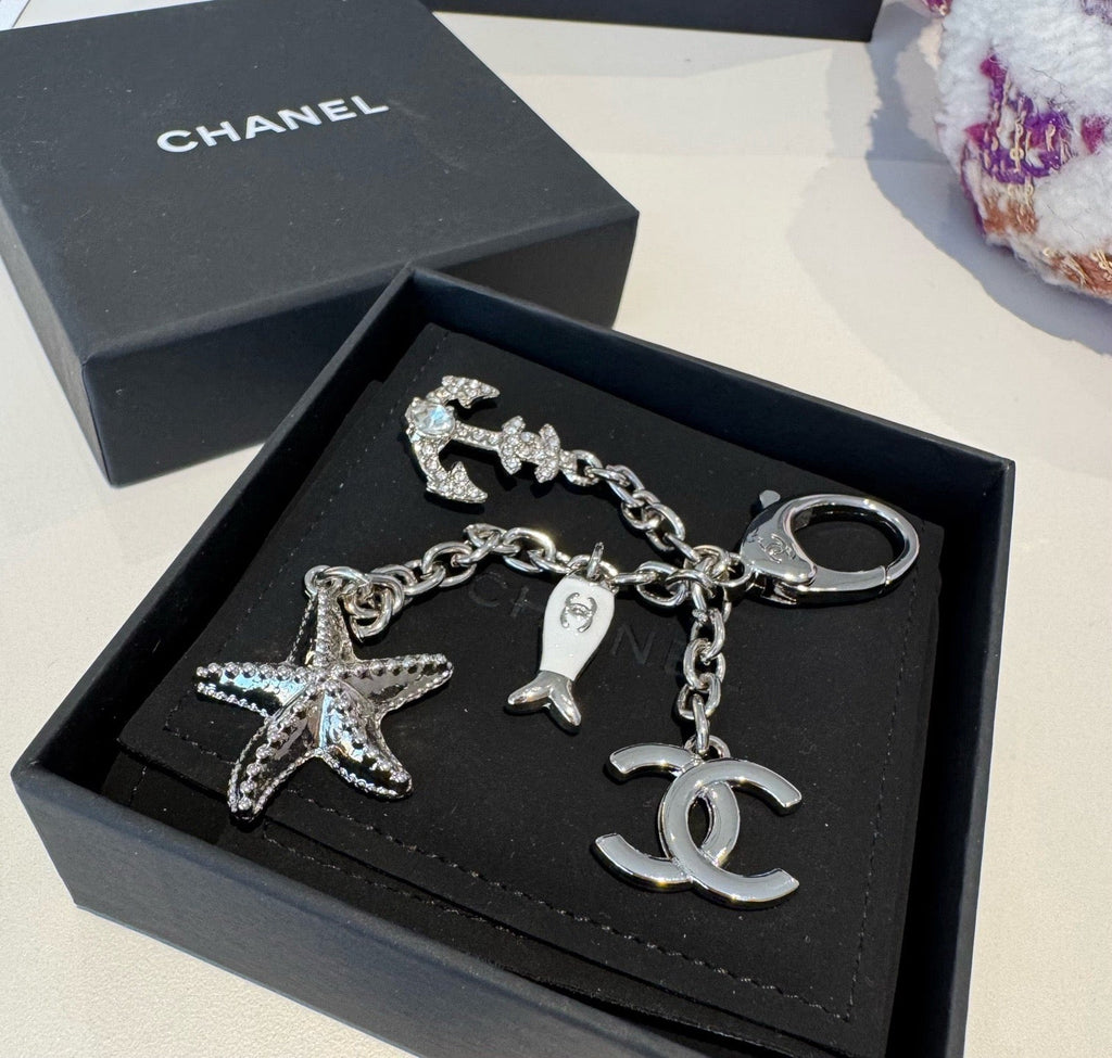 CHANEL Bag Charm Keychain