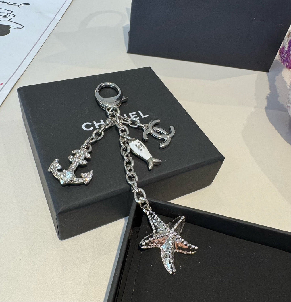 CHANEL Bag Charm Keychain