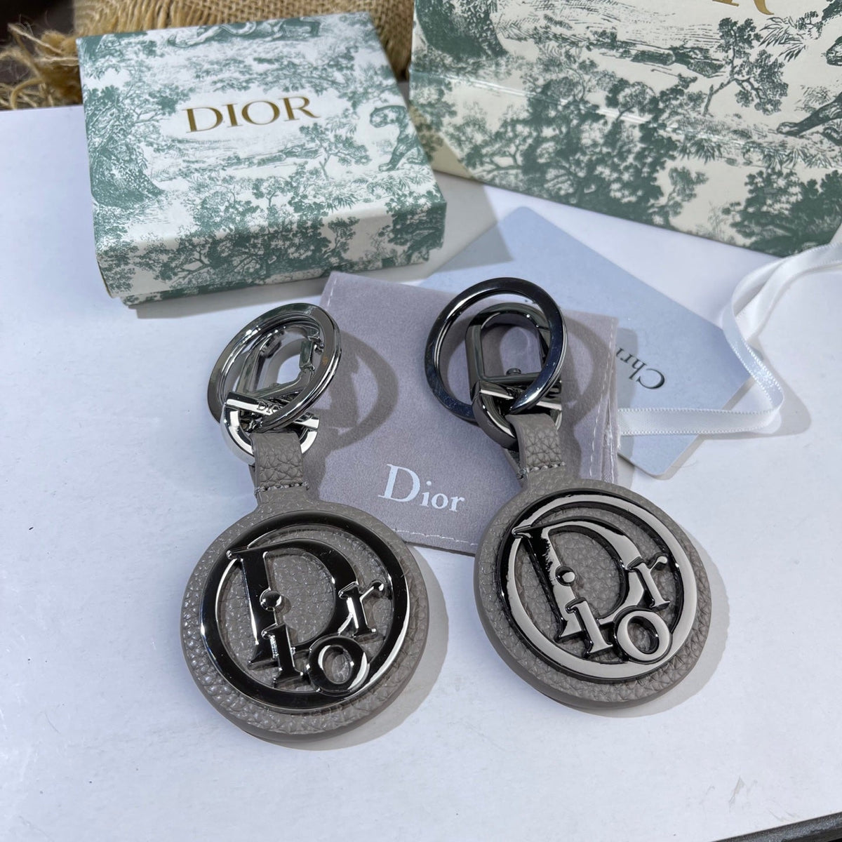 DIOR Metal Keychain