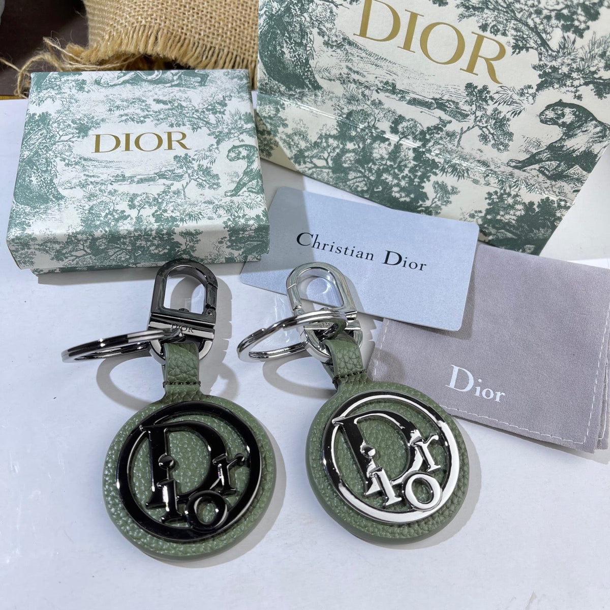 DIOR Metal Keychain