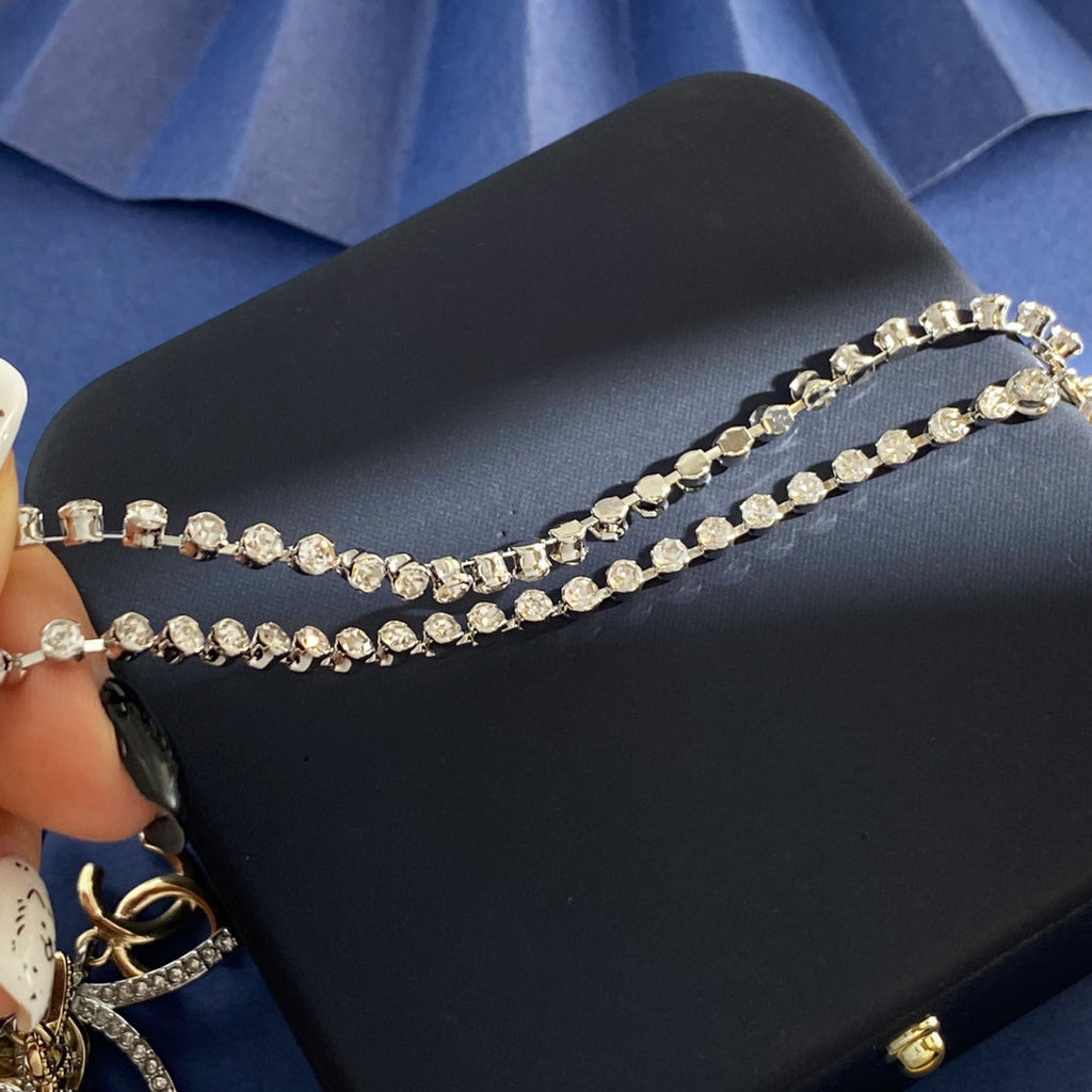 CHANEL P85 Double-C Bow Long Necklace