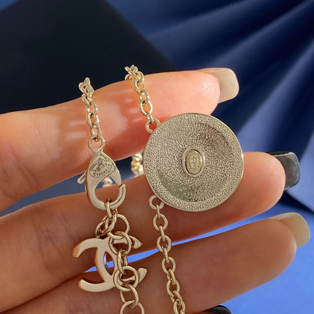 CHANEL P65 Double-C Long Necklace