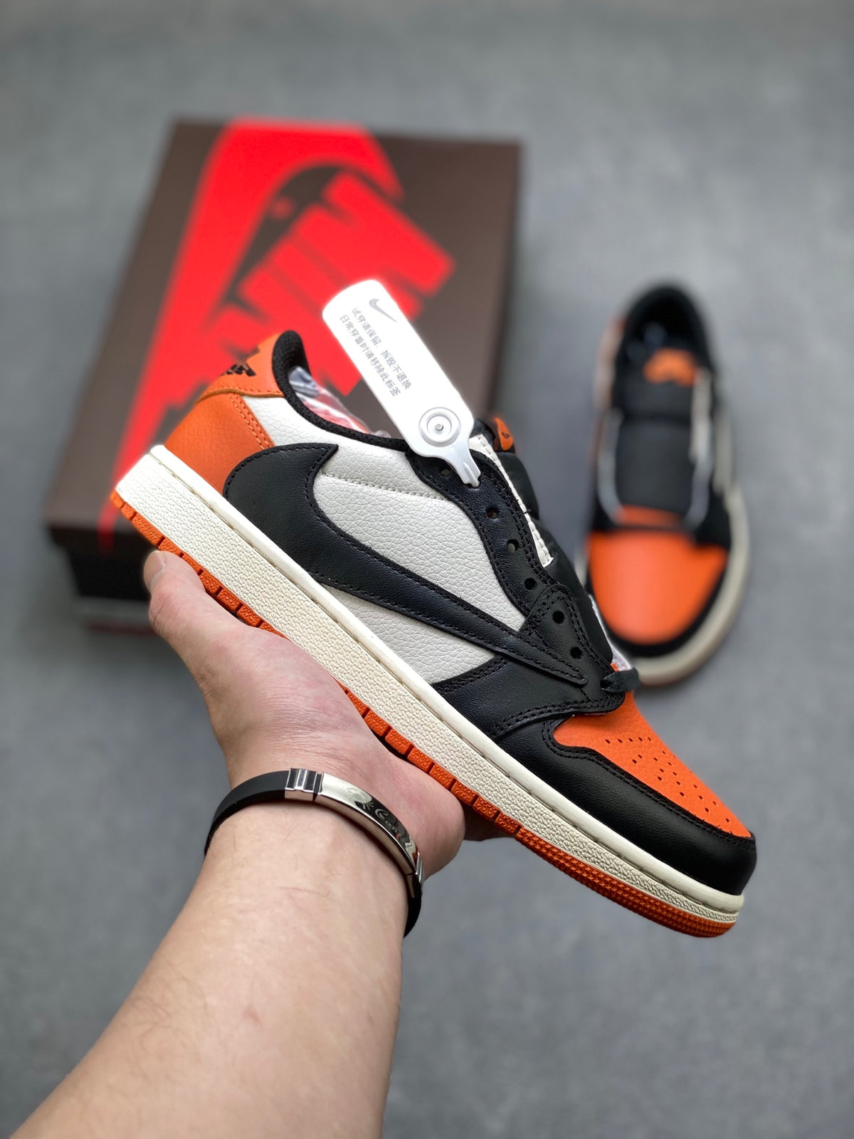 Fragment x Travis Scott x Dior x Nike Air Jordan 1 Low - Image 1
