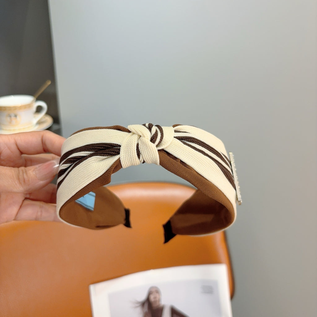 PRADA Logo Headband