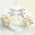 CHANEL Pearl Earrings