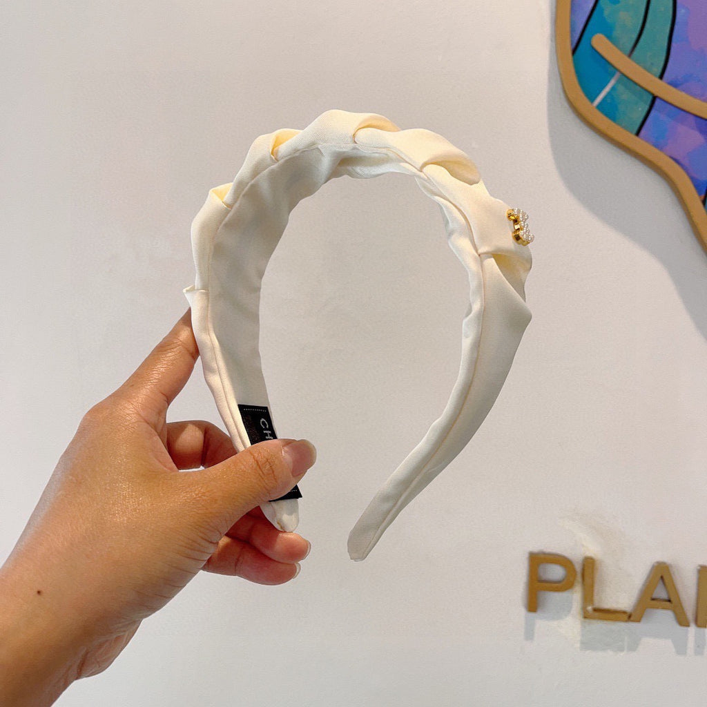CHANEL Logo Headband