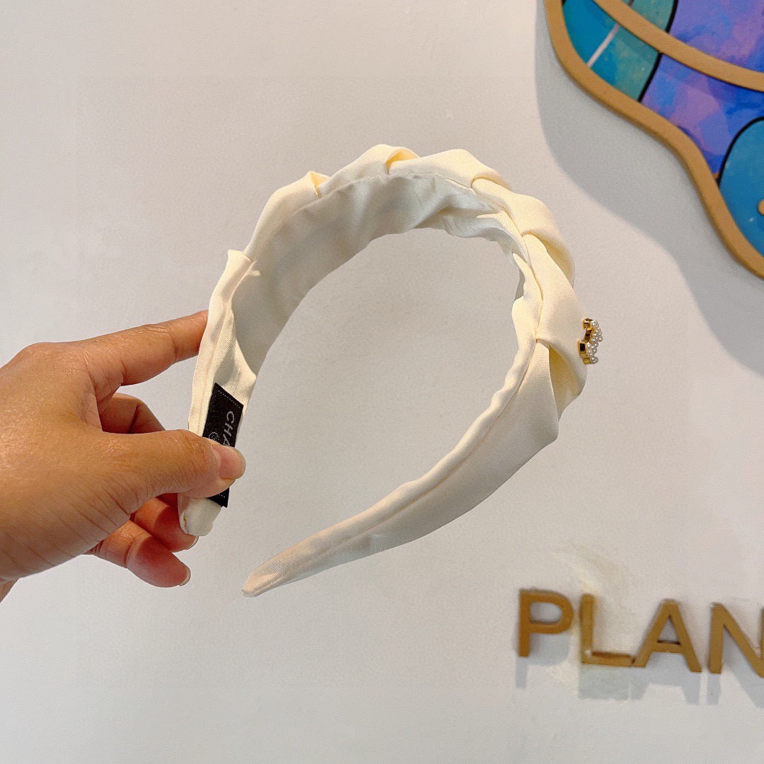 CHANEL Logo Headband