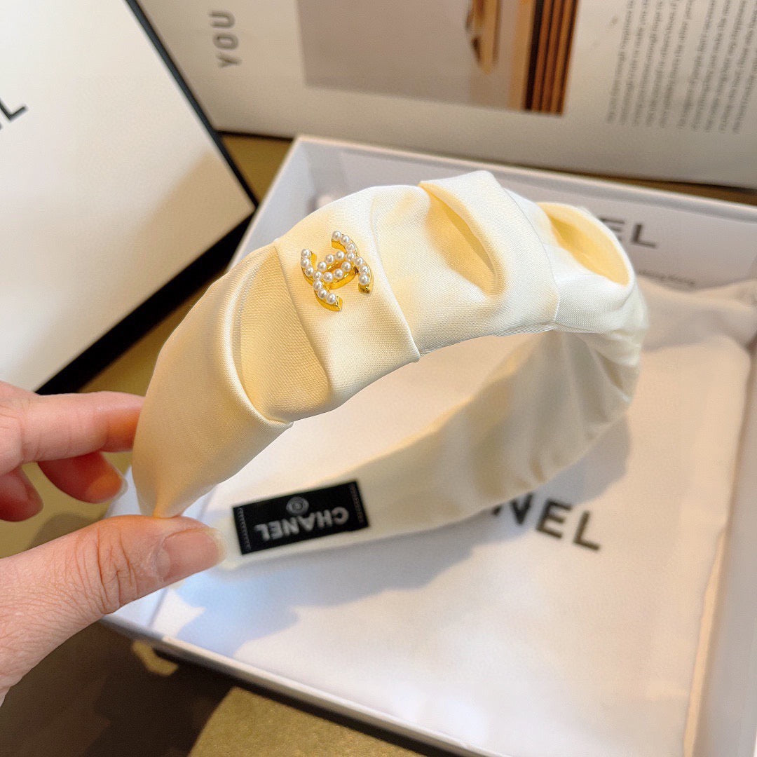 CHANEL Logo Headband