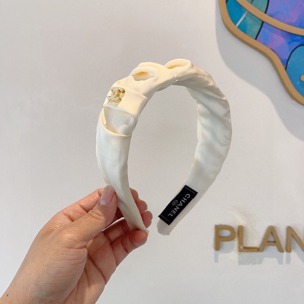 CHANEL Logo Headband