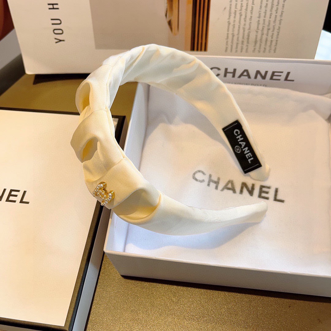 CHANEL Logo Headband