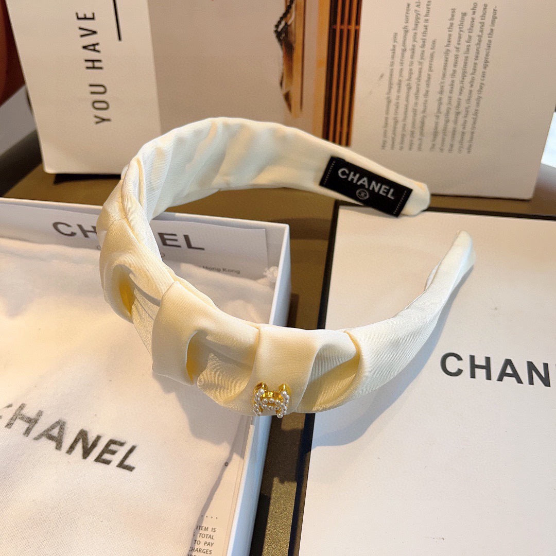 CHANEL Logo Headband