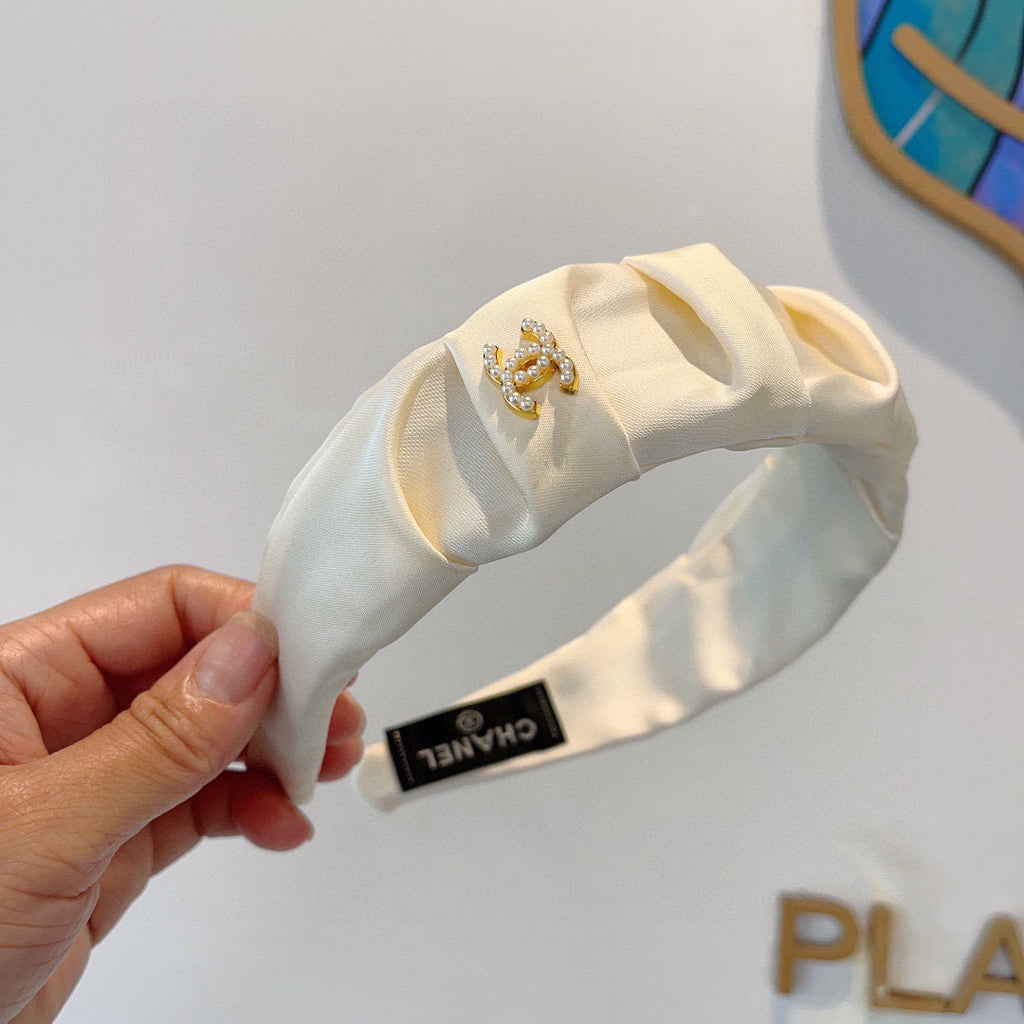 CHANEL Logo Headband
