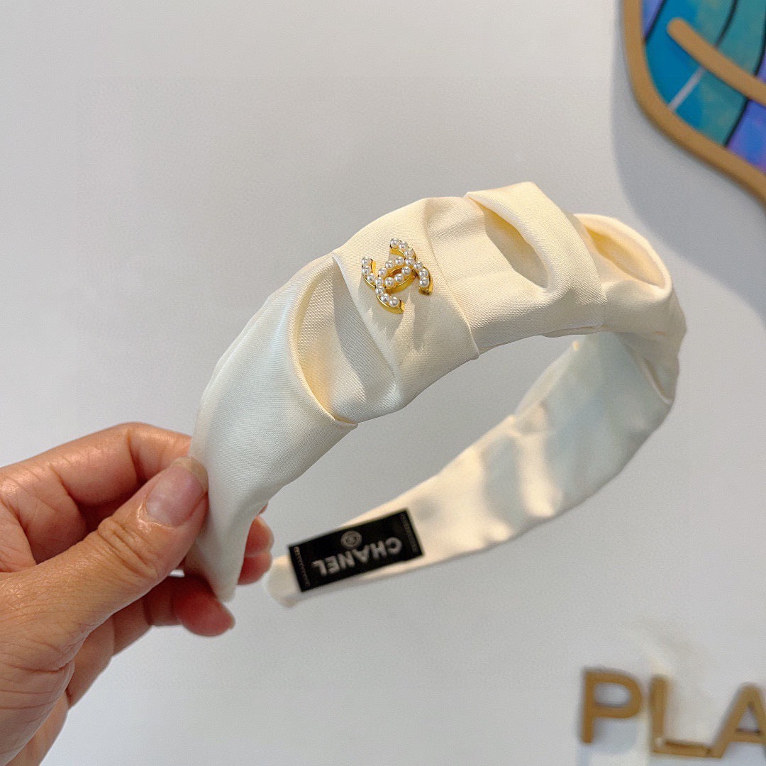 CHANEL Logo Headband