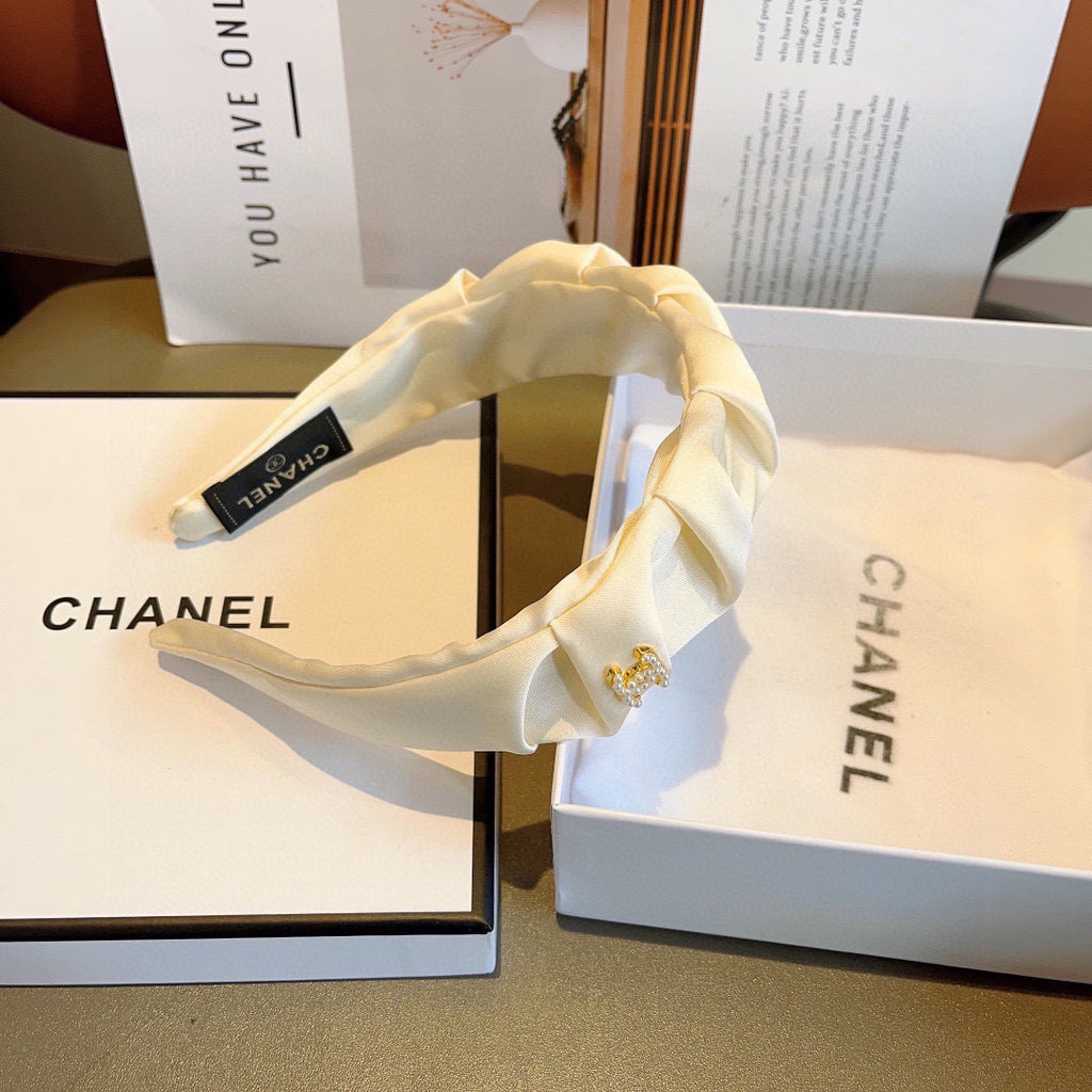 CHANEL Logo Headband