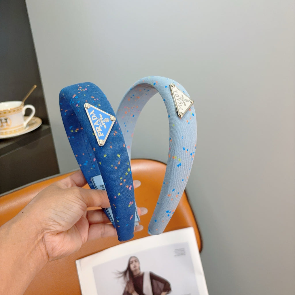 PRADA Logo Headband