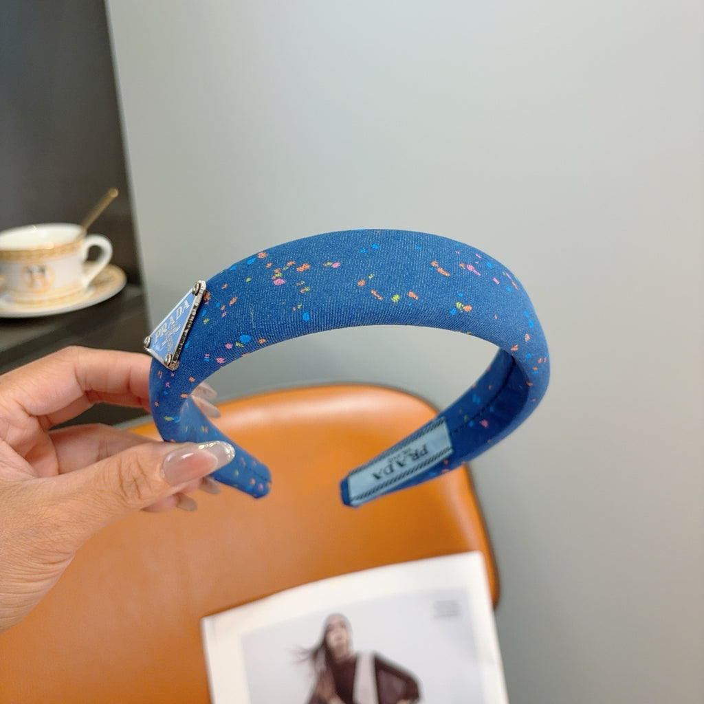 PRADA Logo Headband