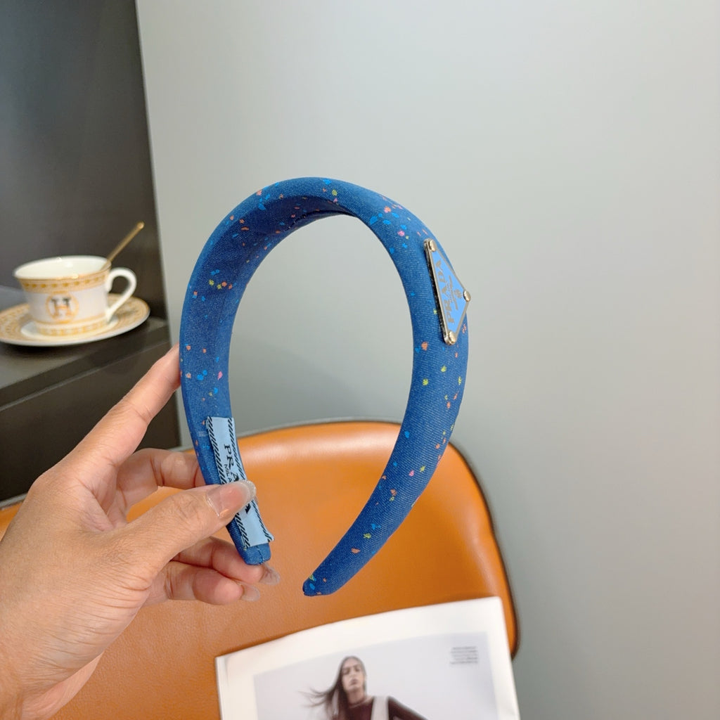 PRADA Logo Headband