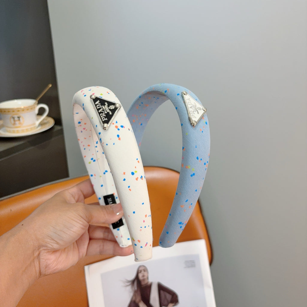 PRADA Logo Headband