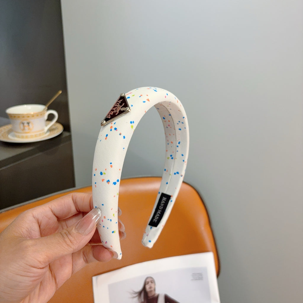 PRADA Logo Headband