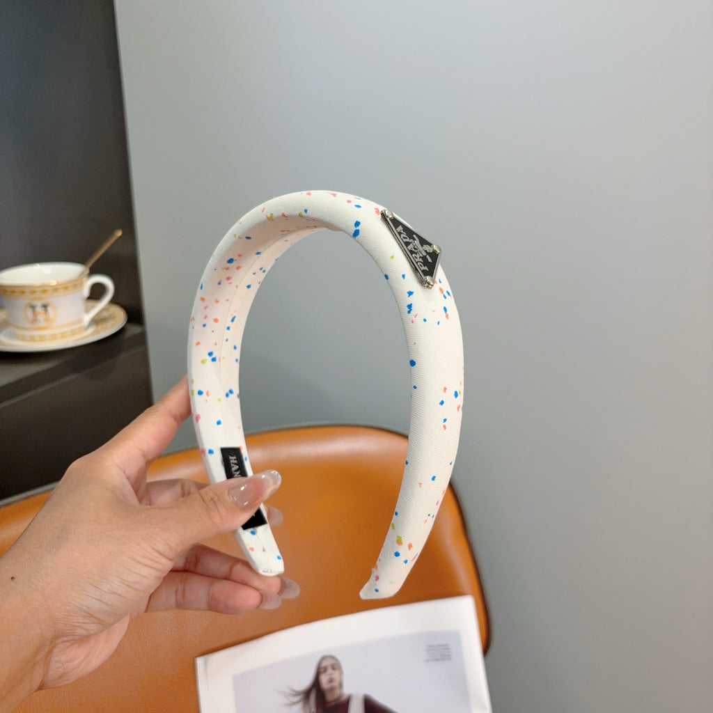 PRADA Logo Headband