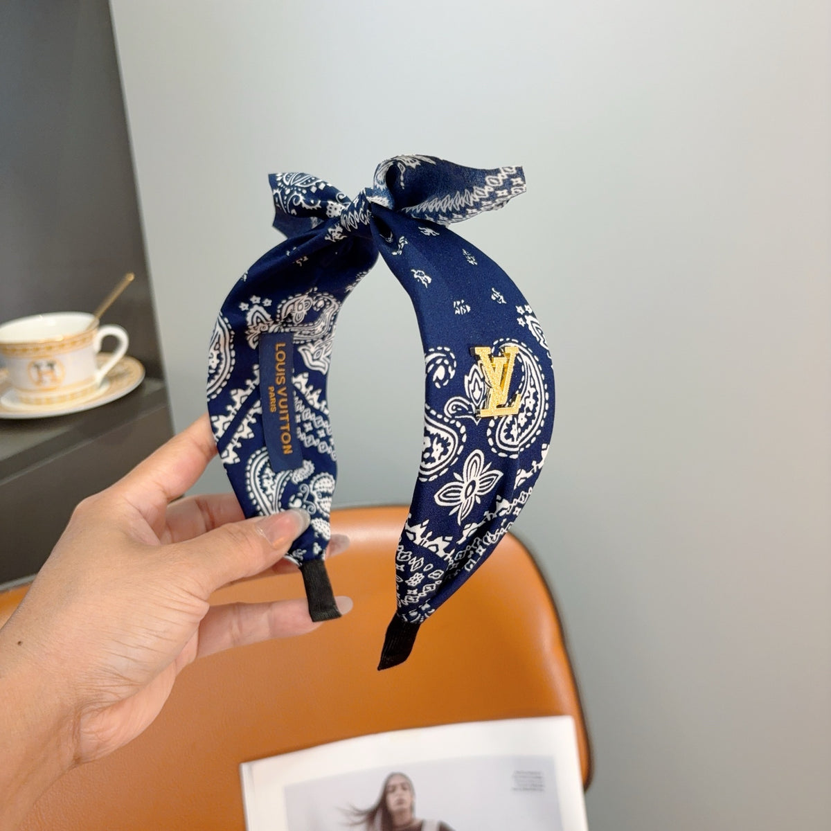 LOUIS VUITTON Bow Headband
