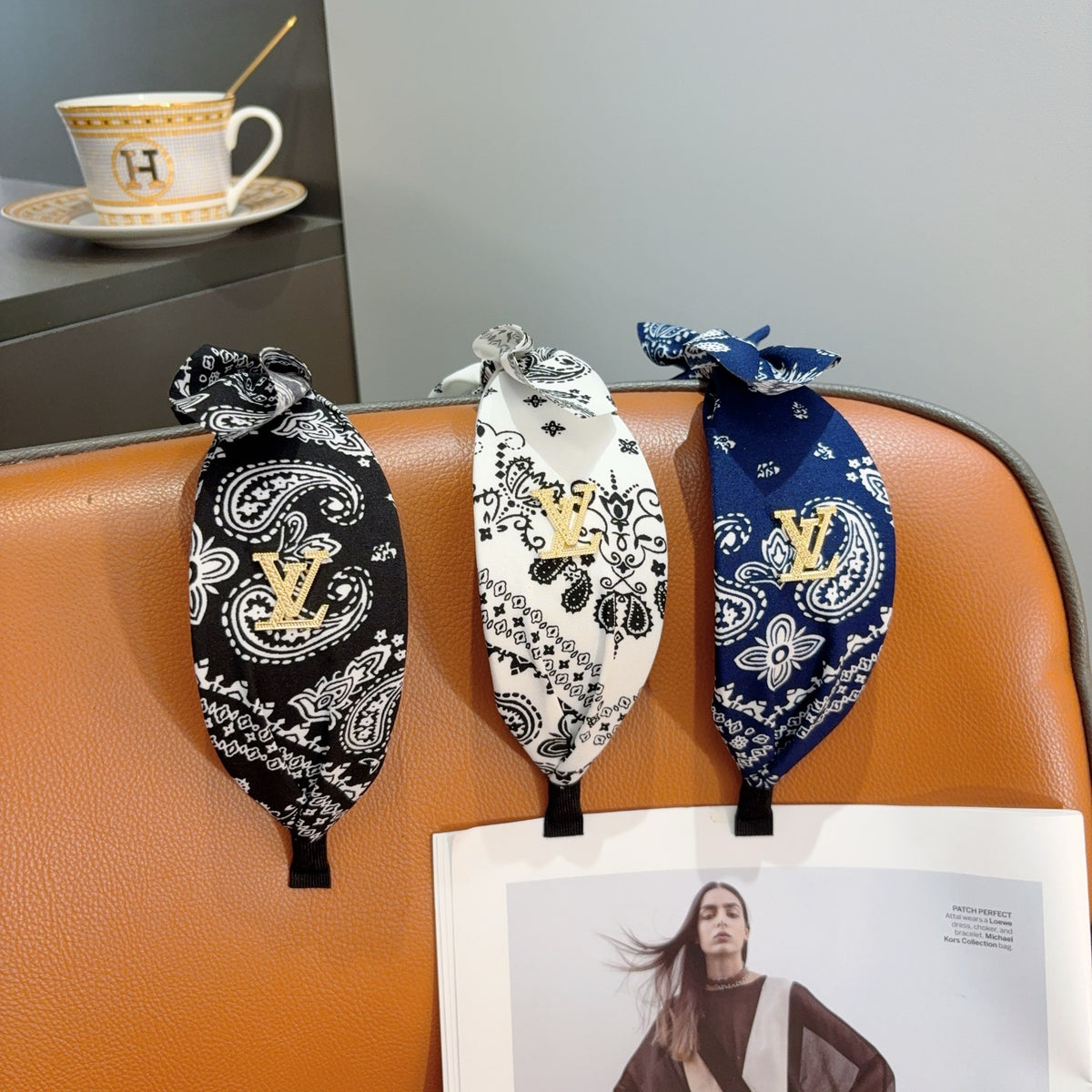 LOUIS VUITTON Bow Headband