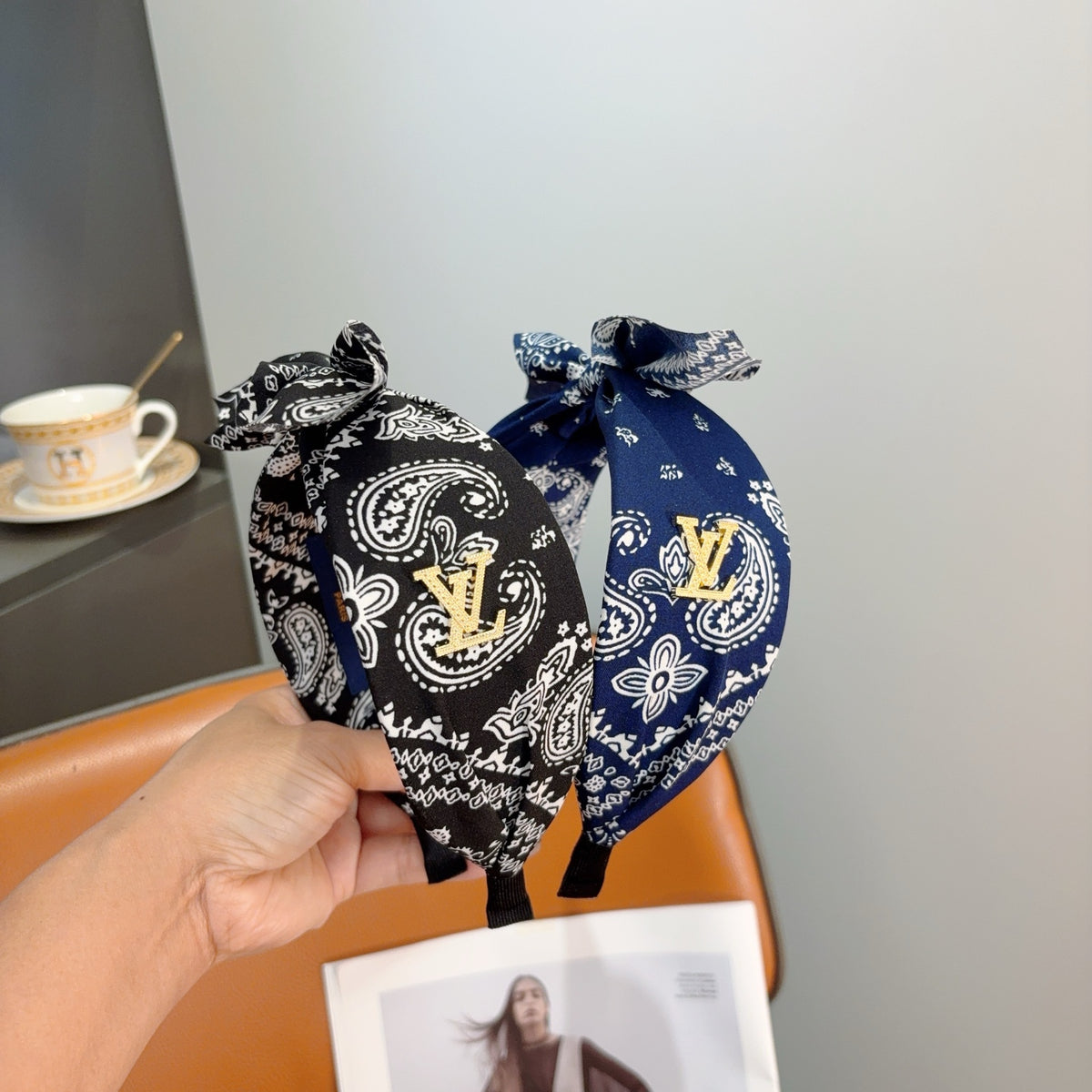 LOUIS VUITTON Bow Headband
