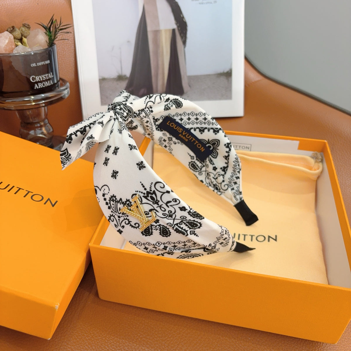 LOUIS VUITTON Bow Headband