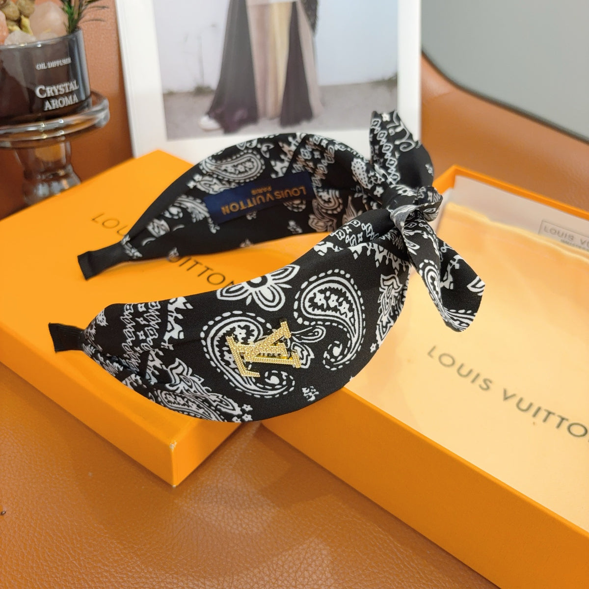 LOUIS VUITTON Bow Headband