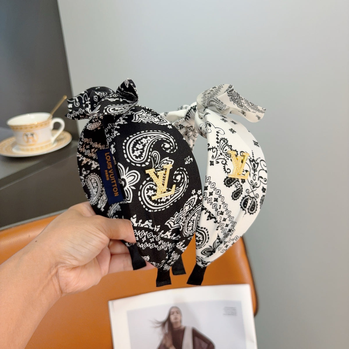 LOUIS VUITTON Bow Headband