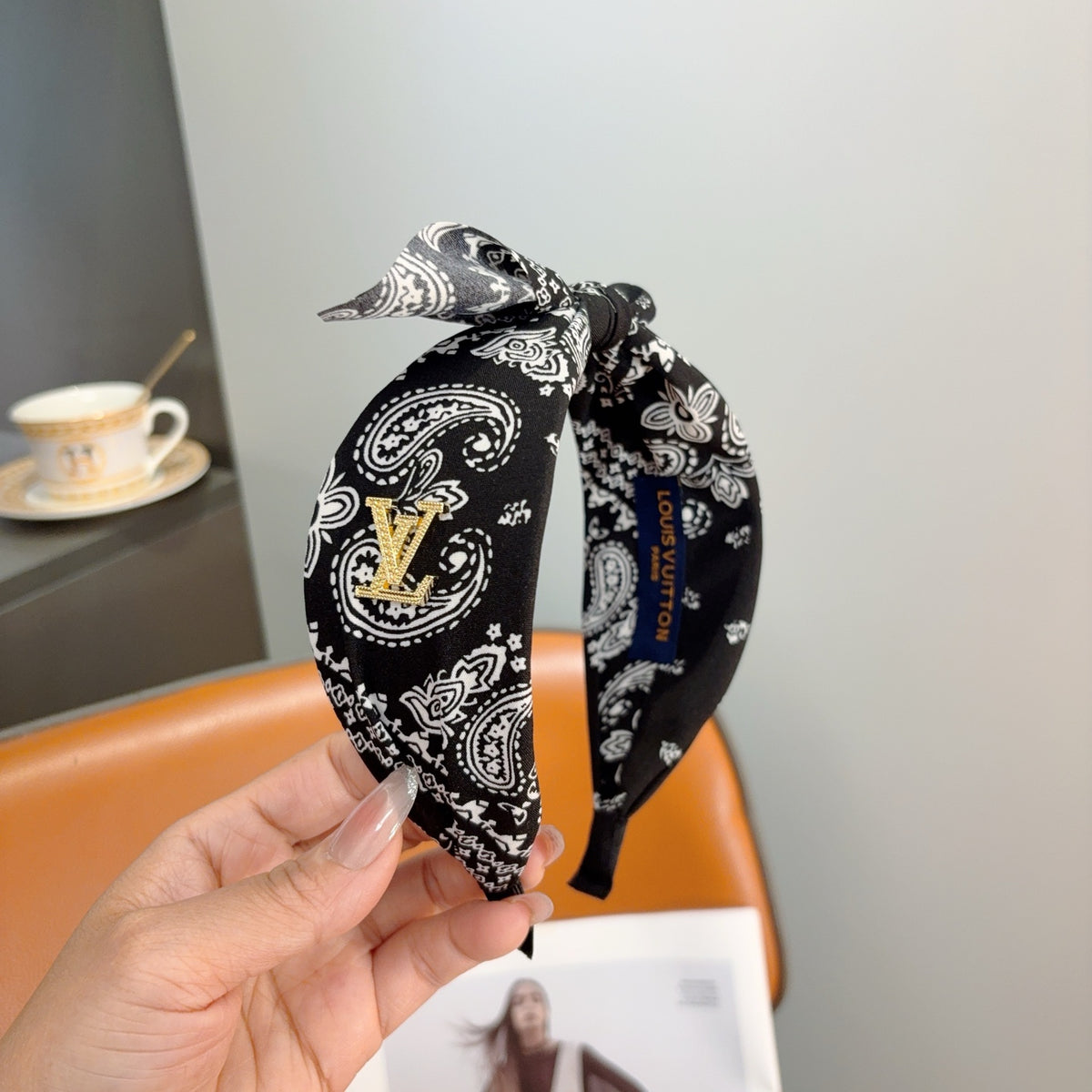 LOUIS VUITTON Bow Headband