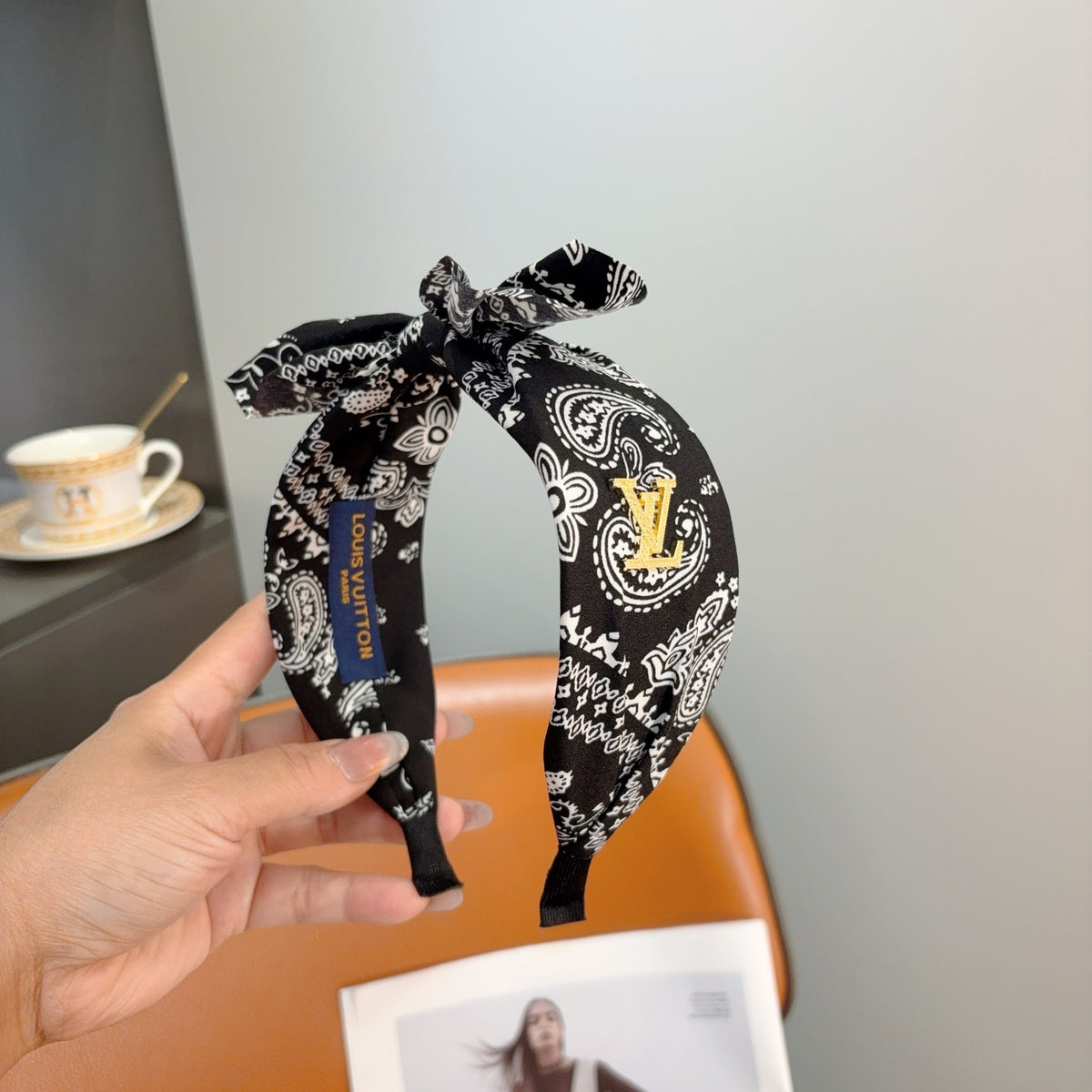 LOUIS VUITTON Bow Headband