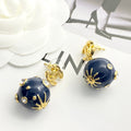 CHANEL Enamel Double-C Earrings