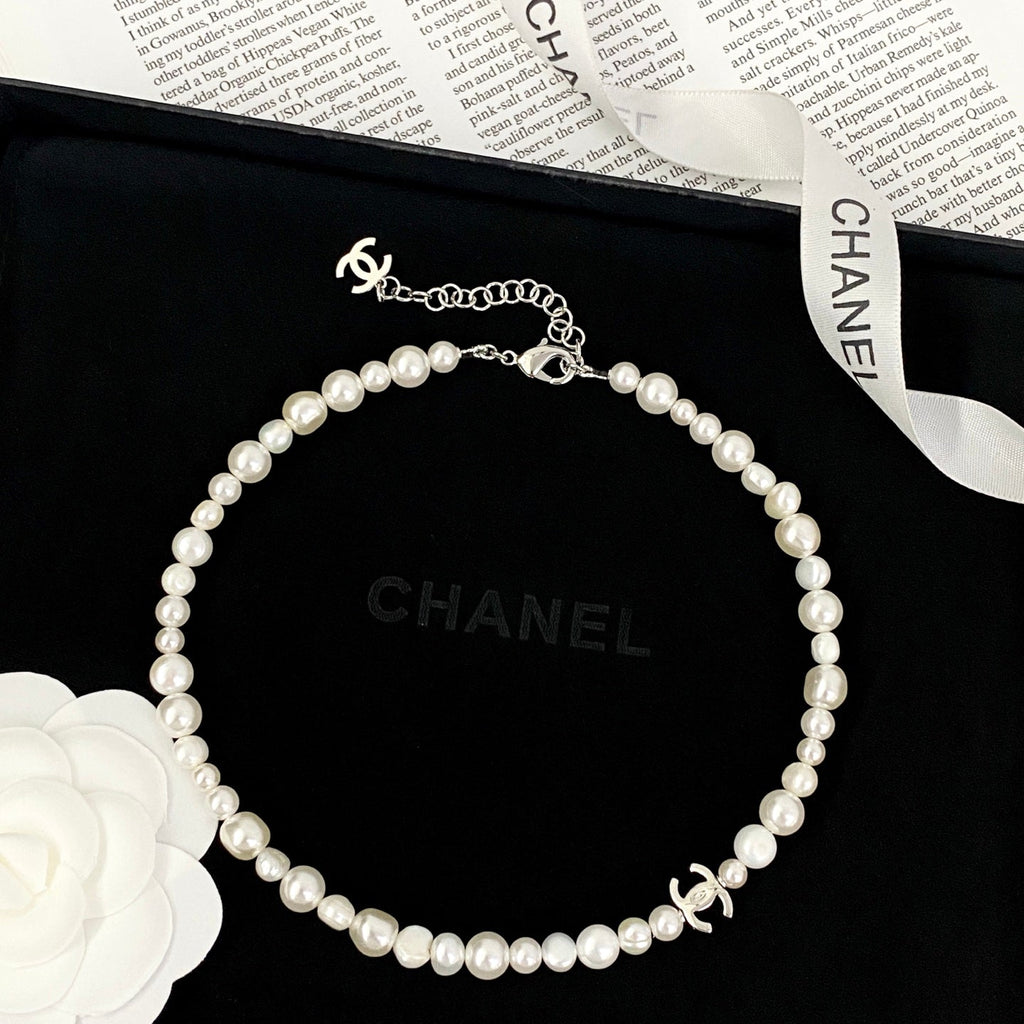 CHANEL Pearl Double-C Necklace