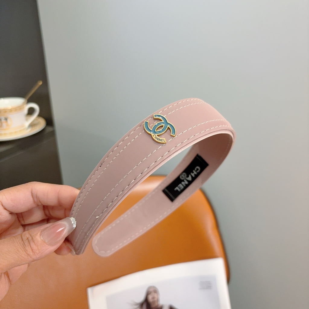 CHANEL Leather Headband