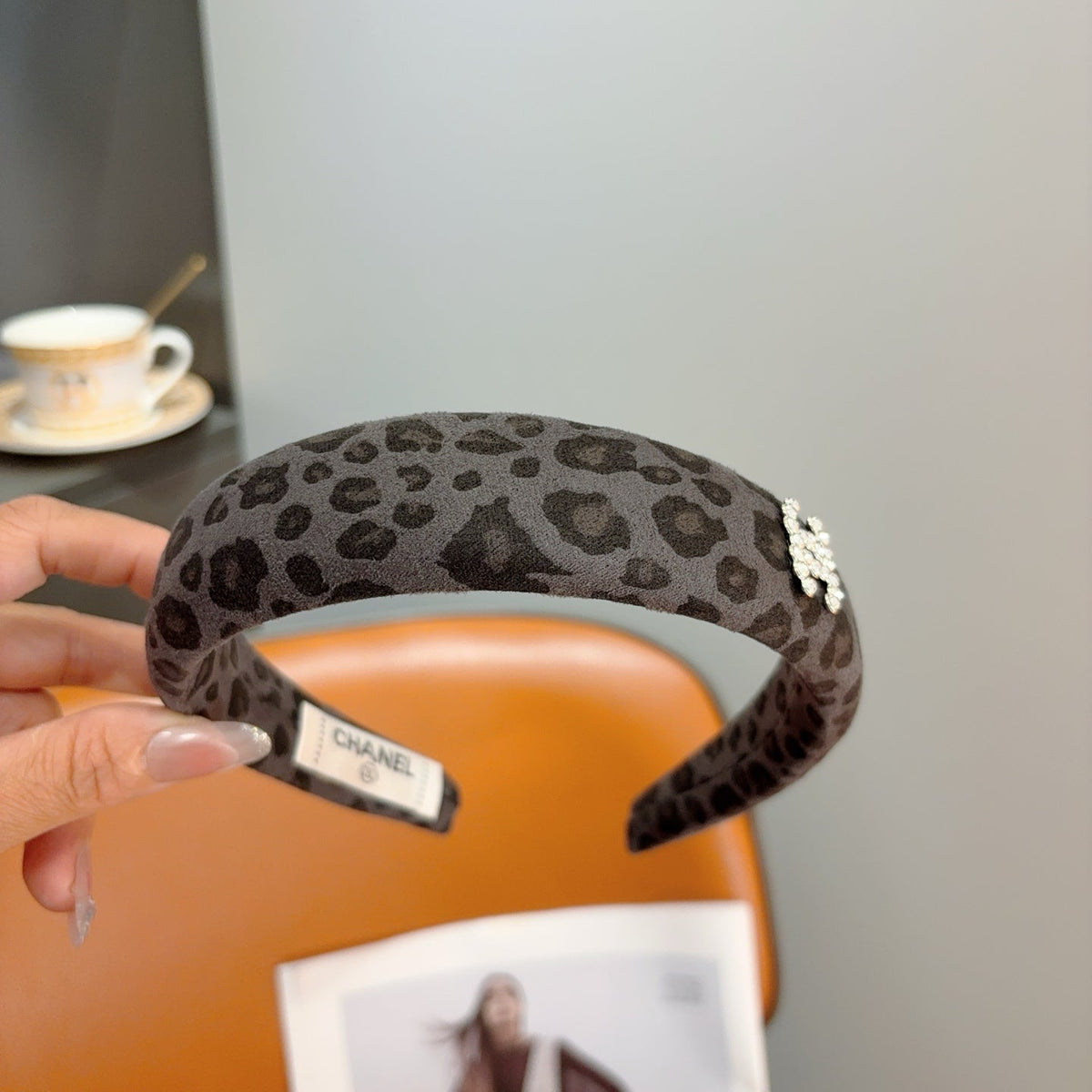 CHANEL Padded Vintage Headband