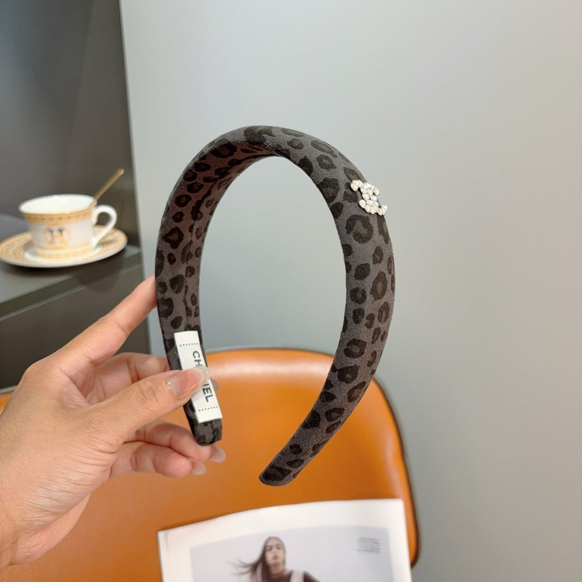 CHANEL Padded Vintage Headband