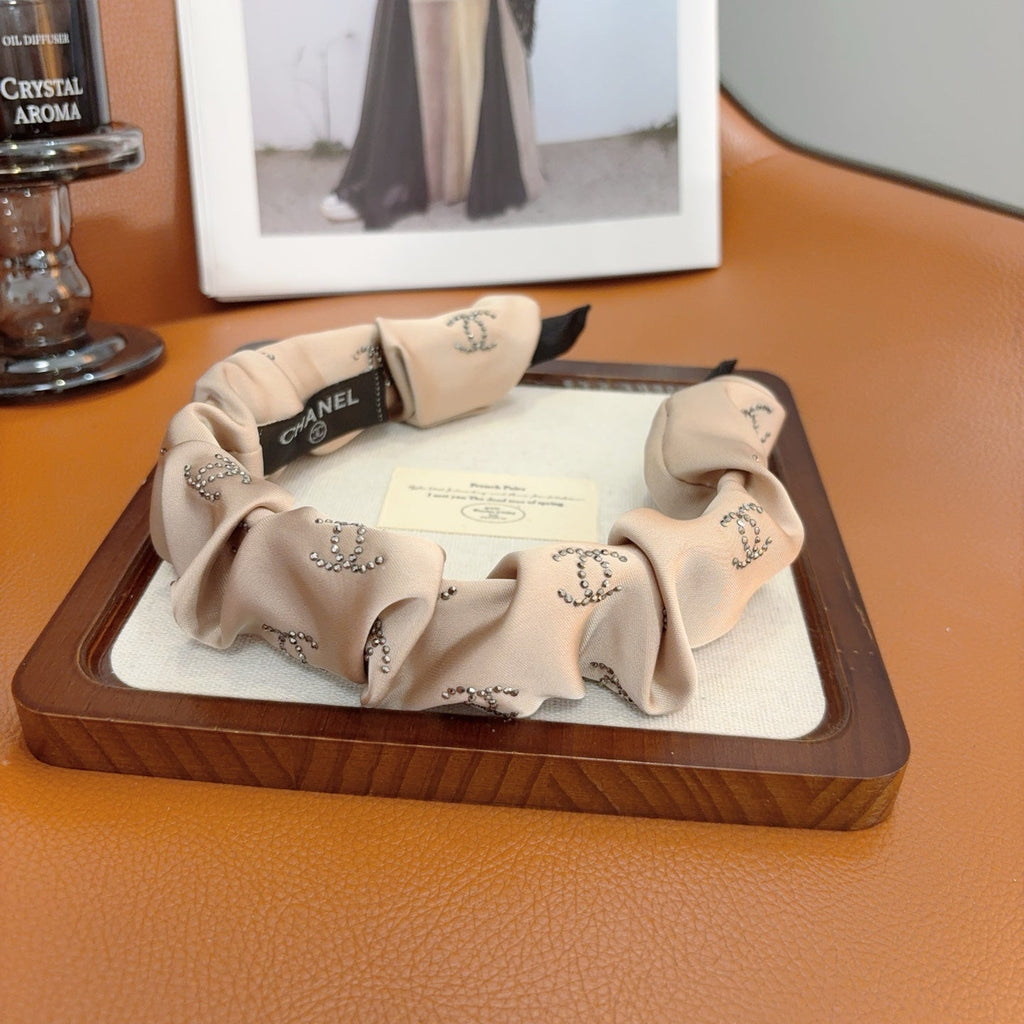 CHANEL Ruched Headband