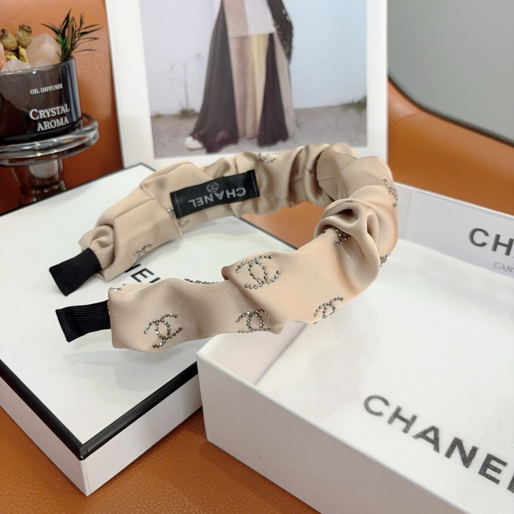 CHANEL Ruched Headband