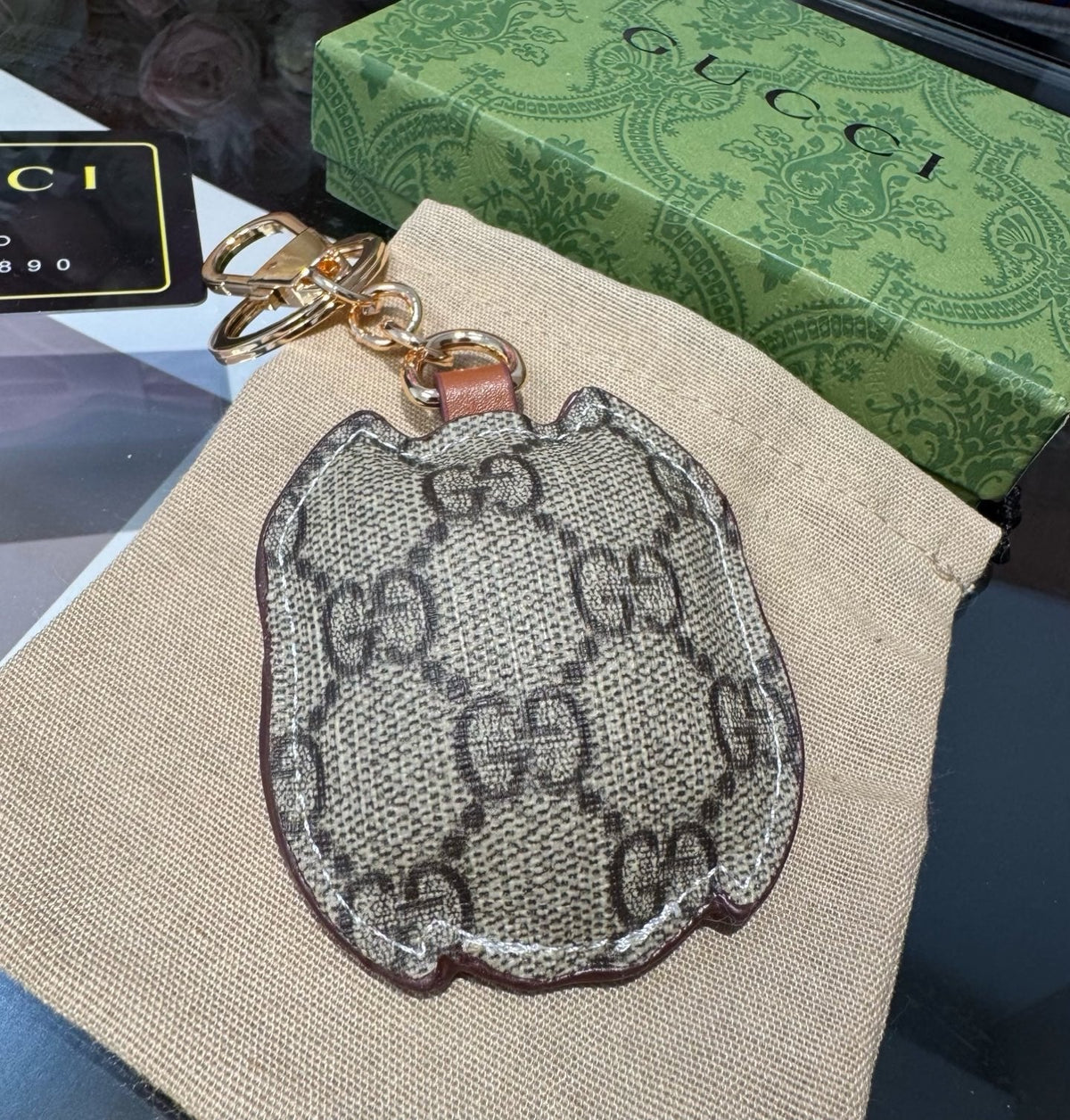 GUCCI Bag Charm Keychain